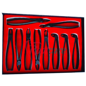 Wholesale Price Tooth Extracting Forceps Kits Dental Instruments Tooth Extracting Forceps Kits - Product Image 1