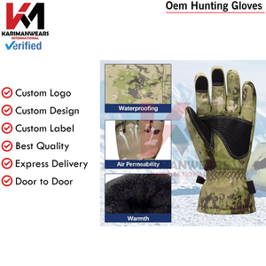 Made to Order Hunting Gloves Custom Design Development for Private Label Outdoor Apparel Brands - Product Image 2