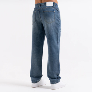 Jeans de Moda para Hombre, Estilo Lápiz, Ecológicos, Transpirables, Nueva Tendencia de Diseñador para Otoño, Pantalones Vaqueros de Estilo Hip-Hop, Tejidos y Lavados para Invierno - Product Image 4