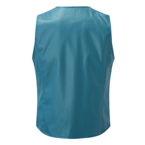 Oem High Quality Genuine Leather Waterproof <b>Men</b> Women's Custom Fashion & Biker Style <b>Vests</b> - Product Image 4
