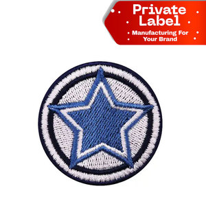 Patchs brodés personnalisés de haute qualité à effet 3D pour casquettes et sacs – Faible MOQ, patchs brodés personnalisés en tissu sergé thermocollants - Product Image 1