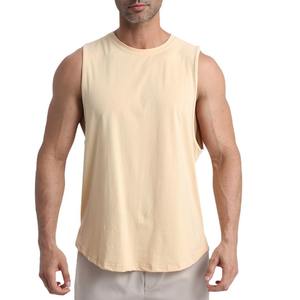 OEM Custom Wholesale Manufacturer Moisture Wicking Workout Tank Top Gym <b>Singlet</b> Bulk Supplier Private Label Wear - Product Image 5