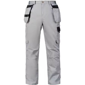 Pantalon de travail cargo en coton ignifuge de haute qualité, durable, haute visibilité, pour la construction, vente en gros - Product Image 5