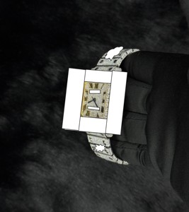 Montres en acier inoxydable de fournisseur indien, cadran bleu, entièrement serties de diamants, style antique, mouvement mécanique, unisexe - Product Image 3