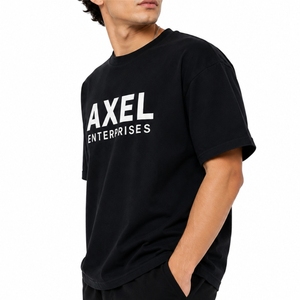 เสื้อยืดโอเวอร์ไซส์ผู้ชาย ผ้าฝ้าย สตรีทแวร์ เนื้อหนา ใส่สบาย คอกลม ผ้าเนื้อนุ่ม ทรงหลวม สำหรับผู้ชาย - Product Image 4