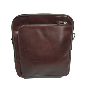 Bolsos Cruzados de Cuero Genuino con Múltiples Cierres, Bolsos de Hombro de Lujo para Hombre, Bolsos de Mensajero de Moda Premium para Mujer, Personalización con Logotipo, Diseño Delgado - Product Image 1