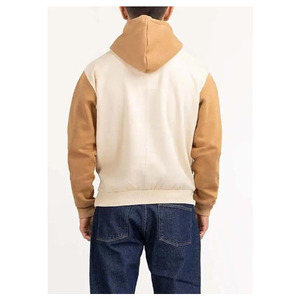 เสื้อสเวตเชิ้ตผู้ชายแบบมีฮู้ดทรงหลวม น้ำหนัก 360 กรัม ผ้าฝ้ายถัก 100% ระบายอากาศได้ดี ไม่เป็นขุย  รับผลิตตามสั่งพร้อมปักโลโก้ด้านหน้าสำหรับขายส่ง - Product Image 4