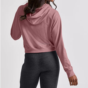 Sudadera con Capucha de Forro Polar Suave y Transpirable 100% Algodón para Mujer, Diseño Elegante de Corte Relajado, Ideal para Uso Casual y Comodidad en Casa - Product Image 6