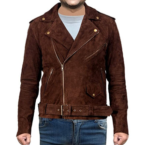 <b>Men's</b>Top Quality Premium Leather Trucker <b>Jacket</b> <b>Suede</b> Leather Premium Soft Touch Fully Lined Black <b>Suede</b> Jeans Style <b>Jacket</b> - Product Image 2