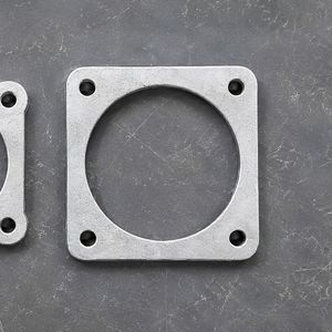 industrial square flange casting set metal companion flange <b>plate</b> heavy duty pipeline valve retainer <b>ring</b> pipe fitting adapter - Product Image 1