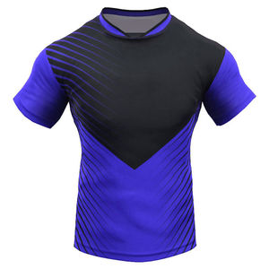 Uniforme de rugby de haute qualité, à séchage rapide, manches courtes, ensemble de maillots et shorts de football, uniforme de rugby unisexe - Product Image 2