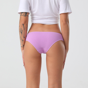Culottes Bikini Femme en Coton et Spandex Taille Moyenne, Douces, Extensibles, Respirantes, Antistatiques, Écologiques et Confortables – Vente en Gros - Product Image 3
