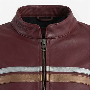 Chaqueta de Motociclista de Cuero para Mujer, Cuero Vacuno Premium, Equipo de Protección para Motociclistas, Ropa Exterior para Turismo, Corte Ajustado, en Color Personalizado - Product Image 4