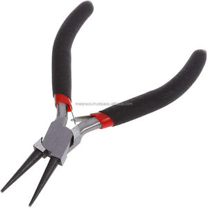 12.5CM Curved <b>Needle</b> <b>Beading</b> Pliers Round Nose Jewelry Making Tool DIY Handmade Gemstone Wire Wrapping Pliers - Product Image 5