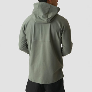 Custom Color Wholesale OEM Unisex Regular Fit <b>Plain</b> Custom Logo High Quality Heavyweight 100% Cotton Fleece Pocket Men's <b>Hoodies</b> - Product Image 2