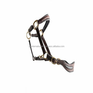 Vente en gros Produit équin équestre Equitation Design personnalisé licou anatomique en cuir véritable pour cheval - Product Image 5