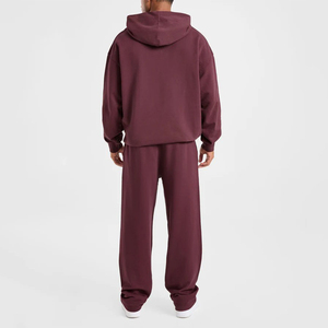 Pantalon de jogging en coton pour homme avec logo personnalisé, taille élastique, poches latérales, décontracté, respirant, tricoté, à prix réduit - Product Image 4