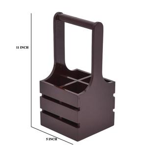 Cesta de Madera Artesanal para Servicio en Hoteles y Restaurantes, Diseño Moderno, Cesta Multifuncional para Bar - Product Image 1