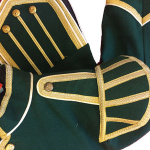 Chaqueta de Invierno Personalizada para Piper Escocés con Mezcla de Lana a Precio de Mayoreo, Personalizable 100% Lana - Product Image 4