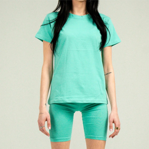 Ensemble T-shirt et short pour femme, personnalisé, coupe oversize, manches courtes, respirant, idéal pour l'été et le sport – Meilleures ventes - Product Image 5