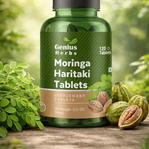 Organic Quality <b>Moringa</b> Haritaki <b>Tablets</b> Pure Botanical Extract For Maximum Vitality And Health Wholesale Bulk Export Price - Product Image 2