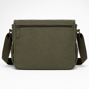 Bolso bandolera para hombre con amplio espacio de almacenamiento, tela resistente y correa ajustable para el trabajo, viajes, uso diario y desplazamientos. - Product Image 3
