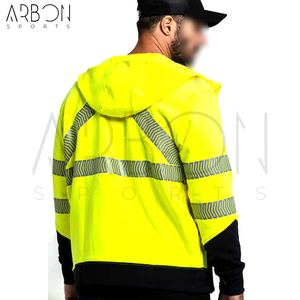 In Wholesale Custom Logo High Visibility Reflective Safety <b>Jackets</b> for <b>Construction</b> Traffic Road Safety Waterproof Outdoor - Product Image 2