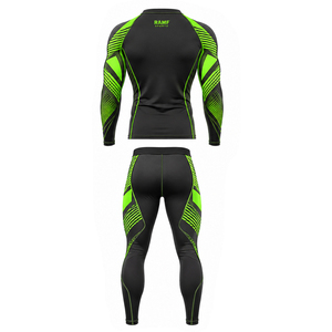 <b>Custom</b> BJJ Rash Guard Polyester Breathable Sublimation Printed High Quality <b>Custom</b> <b>Design</b> Rashguard Men Rash Guard - Product Image 5
