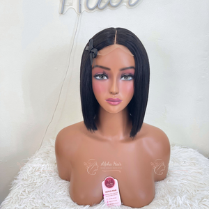 Meilleure vente au Vietnam Extensions de cheveux humains bruts lisses super soyeux Perruque Bob sans colle Fournisseur de cheveux de confiance - Product Image 1