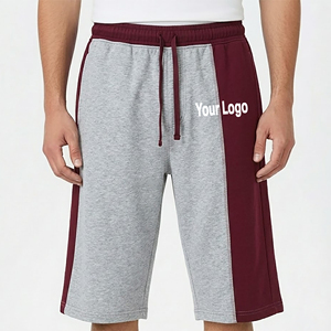 Nouveauté 2026 – Short de jogging homme 100 % coton écologique à séchage rapide, avec logo personnalisé sérigraphié, 2 couleurs - Product Image 6
