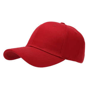Nouvelle casquette de sport structurée unie avec doublure, logo personnalisable, pour femmes et hommes, en coton, style baseball - Product Image 2