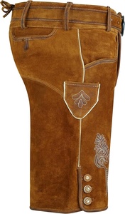 Lederhosen bavaroises - Lederhosen pour l'Oktoberfest - Shorts Lederhosen allemands - Vêtements traditionnels pour hommes pour l'Oktoberfest - Product Image 5