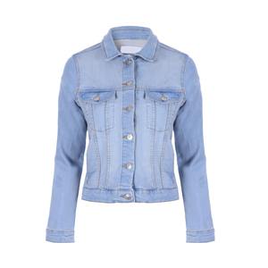 Chaqueta Vaquera Ligera para Mujer, Transpirable, Estilo Urbano, Casual, con Detalles de Botones, para Todas las Temporadas, Ecológica, de Secado Rápido, al por Mayor - Product Image 3