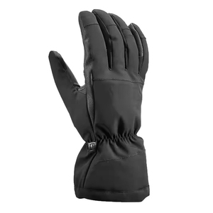 Sports World 2026 Gants en cuir et polaire épais, chauds, pour le ski, le cyclisme, le snowboard, extérieur, coupe-vent, fermeture éclair intégrale - Product Image 2