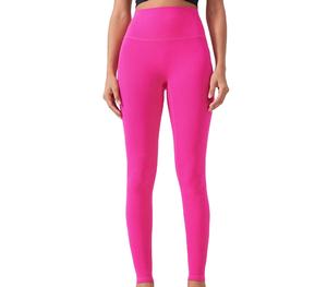 Leggings de Yoga de cintura elástica de color de venta rápida para mujer, mallas personalizadas para ropa de yoga, ropa deportiva en mallas de gimnasio - Product Image 1