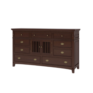 Commode en bois avec 6 tiroirs Commode moderne pour meubles de chambre et de salon d'Indonésie - Product Image 1