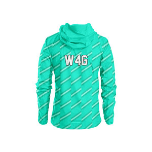Personalized Eco Friendly Quick Dry Waterproof Breathable 100% Nylon Coated Casual Unisex Outdoor Hooded Windbreaker Jacket - Product Image 3