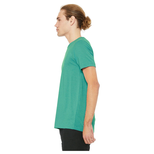 T-shirt décontracté pour homme, tissu en coton mélangé doux, coupe classique, confortable, style moderne pour tous les jours - Product Image 2