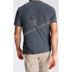 Camiseta Corta Unisex de Alta Calidad, 100% Algodón, Transpirable, de Manga Corta, Corte Regular, Diseño Estampado Personalizado, 240g, Informal - Product Image 6