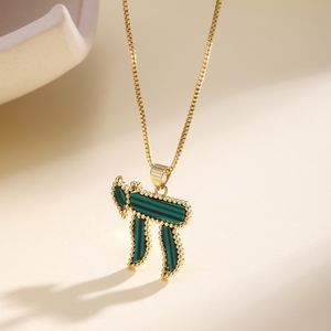 Pendentif QIKU Chai plaqué or 18 carats, bijoux <span class=keywords><strong>pour</strong></span> femmes, judaïsme, collier israélien <span class=keywords><strong>pour</strong></span> femmes, cadeau de bijoux - Product Image 5