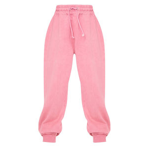 Pantalon de jogging femme 100% coton personnalisé, délavé à l'acide, doux, respirant, décontracté, avec poches, coupe classique, streetwear, hiver - Product Image 6