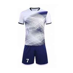 Rugby Jersey Men Short Sleeve Crew Neck Heat-Transfer Printed Moisture Wicking Fitted 100% Polyester Adult Apparel - Product Image 4