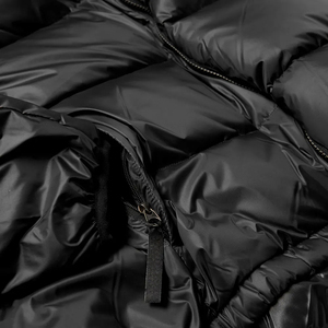 High Quality Outdoor <b>Canvas</b> Long Sleeve Stand Collar Front Logo Filled Breathable Eco-Friendly Winter Puffer <b>Jacket</b> Reasonable - Product Image 3