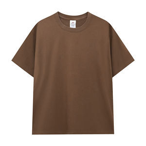 Camiseta de Manga Corta 100% Algodón, Cuello Redondo Personalizado, Ropa de Uso Diario para Hombre, Corte Regular, Gimnasio, Moda, Marca Estampada, 240g - Product Image 2