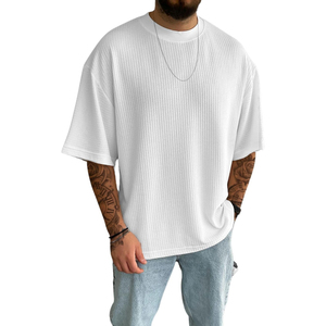 Men's Relaxed Fit Oversized T-Shirt – Lightweight Breathable Cotton Casual <b>Tee</b> for Summer, Travel and Everyday Use - Product Image 1