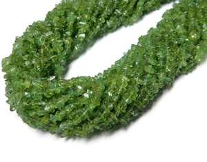 Perles de pierres précieuses en apatite verte naturelle, forme irrégulière, 3-5 mm, pour la fabrication de bijoux, prix de gros en vrac - Product Image 6