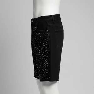 Pantalones Cortos de Verano Personalizados, Estilo Vintage, Holgados, de Trabajo, a la Moda, para Hombre, Tipo Jorts, de Mezclilla - Product Image 2