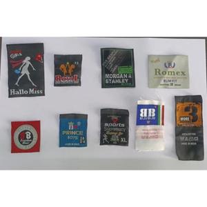 Etiqueta Tejida de Poliéster Impresa Personalizada, 3 x 7 Pulgadas, Tejido Satinado, Rectangular, Blanca, para Ropa - Product Image 2