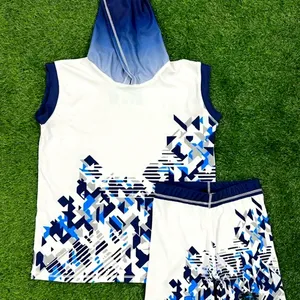 Premium Customized 7v7 American Football Heat-Transfer Printed Uniforms High Quality <b>Compression</b> Jerseys Pants Short Breathable - Product Image 3