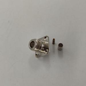 Conector RF Hembra N con Brida Cuadrada de 25.4mm, Montaje de 4 Orificios, Impermeable, 50 Ohmios, para Cable Coaxial RG142 RG58, Puerto de Antena - Product Image 4